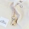 Wrapables Crystal Bling Keychain, Keyring Purse Handbag Pendant Charm, Teddy Bear